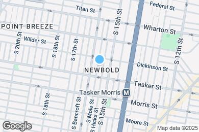 Map image of the property - 1523 S Mole St