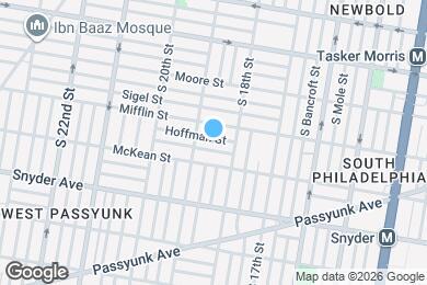 Map image of the property - 1828 Hoffman St