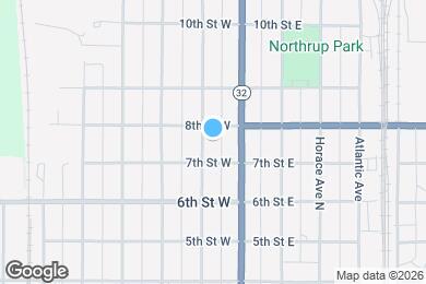 Map image of the property - 716 Knight Ave N