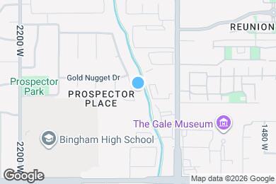 Map image of the property - 10177 S Silver Streak Dr