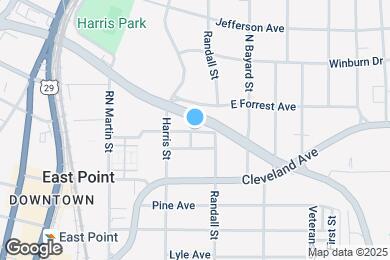 Map image of the property - 1371 Fulton Ave