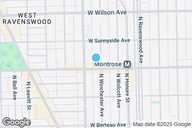 Map image of the property - 4406 N Winchester Ave