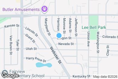 Map image of the property - 823 Oregon St