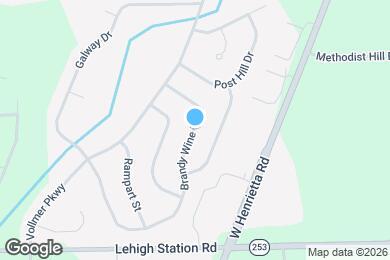 Map image of the property - 40 Brandywine Ter