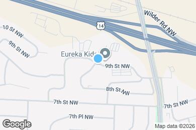 Map image of the property - 3690 9th St NW