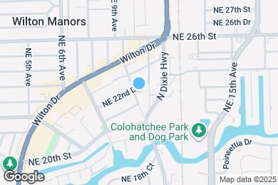 Map image of the property - 2134 NE 9th Ave