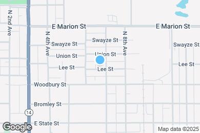 Map image of the property - 616 Lee St