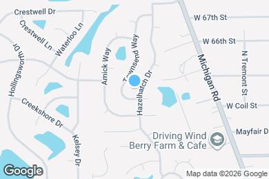 Map image of the property - 6470 Hazelhatch Dr