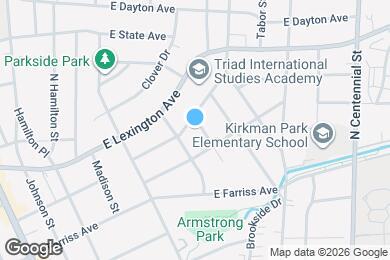 Map image of the property - 911 Howard Pl
