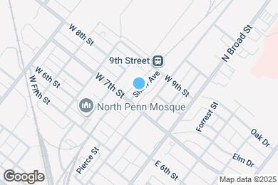 Map image of the property - 722 Shaw Ave