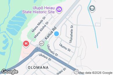 Map image of the property - 610 Uluoa St