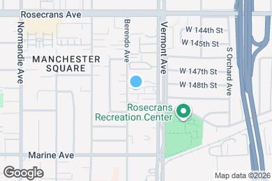 Map image of the property - 14700 Berendo Ave