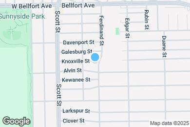 Map image of the property - 4218 Knoxville St