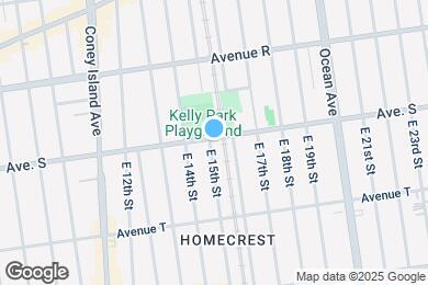 Map image of the property - 1508 Avenue S