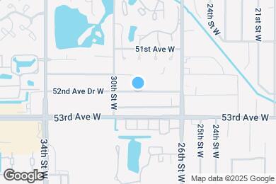 Map image of the property - 2808 52nd ave dr w