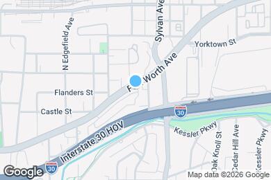Map image of the property - 1000 Fort Worth Ave