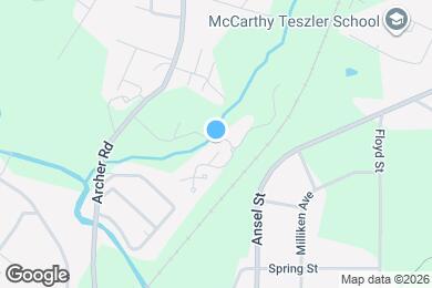 Map image of the property - Creekside Retreat