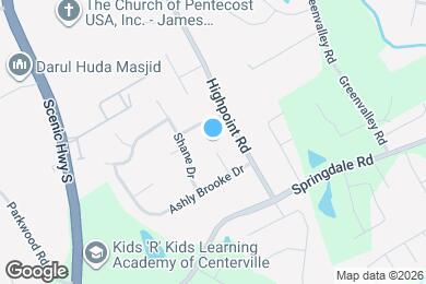 Map image of the property - 2918 Ashly Brooke Ct