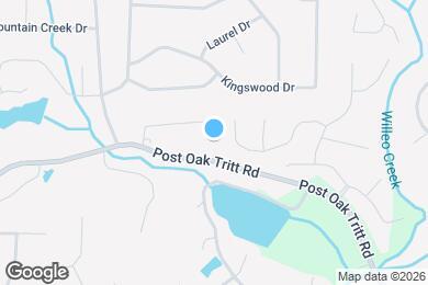 Map image of the property - 4919 Post Oak Tritt Rd