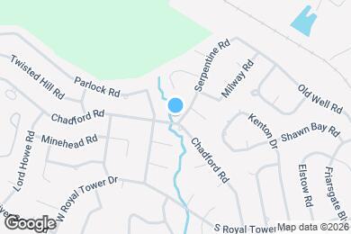 Map image of the property - 101 Serpentine Rd