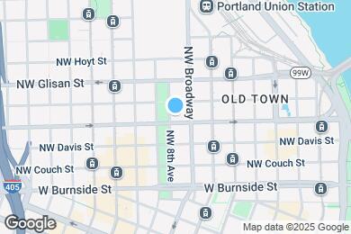 Map image of the property - 300 NW 8th Ave