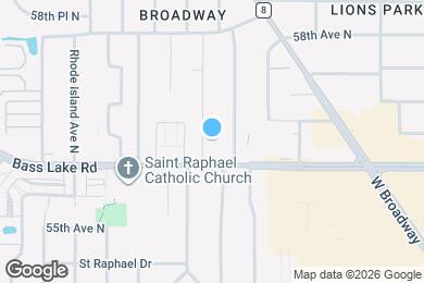 Map image of the property - 5616 Nevada Ave N