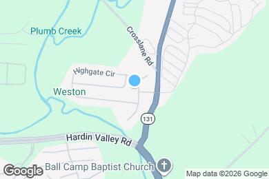 Map image of the property - 10225 Highgate Cir