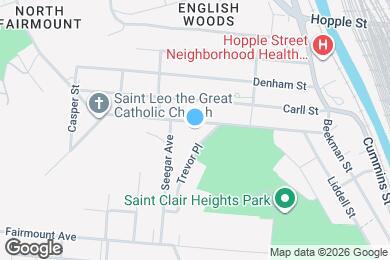 Map image of the property - 1755 Baltimore Ave