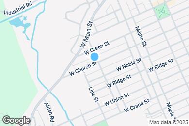 Map image of the property - 207 W Church St