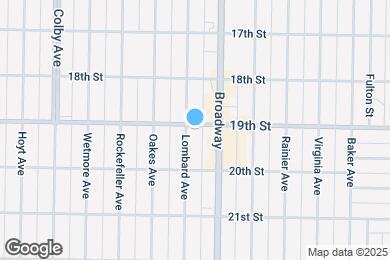 Map image of the property - 1901 Lombard Ave