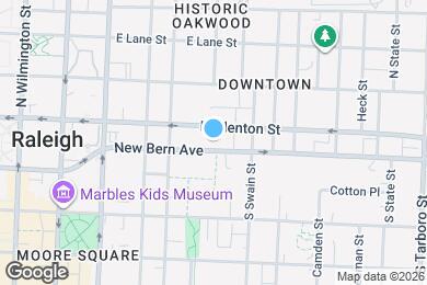 Map image of the property - Room in Townhome on New Bern Ave