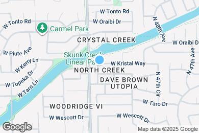 Map image of the property - 5035 W Kristal Way