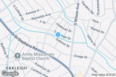 Map image of the property - 2502 Dubose St