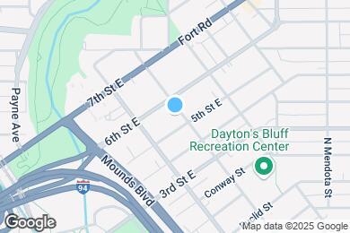 Map image of the property - 361 Bates Ave