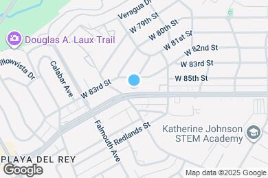 Map image of the property - 7857 W Manchester Ave