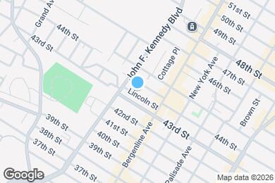 Map image of the property - 534 Lincoln St