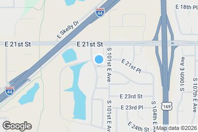 Map image of the property - 9905 E 21st Pl