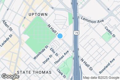 Map image of the property - 2411 N Hall St