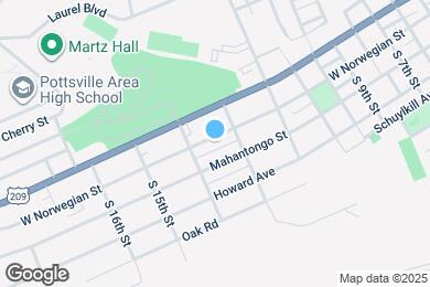 Map image of the property - 1323 W Norwegian St