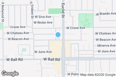 Map image of the property - 828 S Falcon St