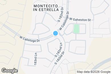 Map image of the property - 18240 W Thunderhill Pl