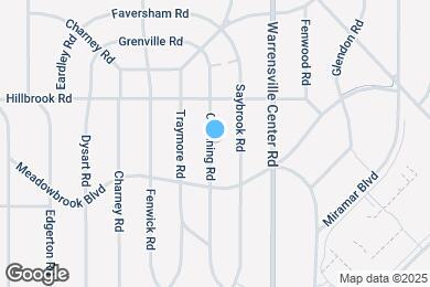 Map image of the property - 2475 Channing Rd