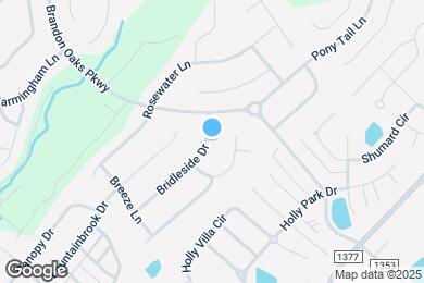 Map image of the property - 1011 Bridleside Dr