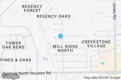 Map image of the property - 12523 Mill Ridge Dr