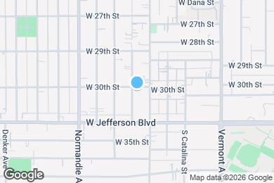 Map image of the property - 3006 1/2 Van Buren Pl