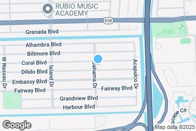 Map image of the property - 3417 Bahama Dr