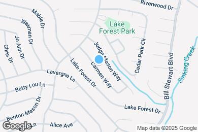 Map image of the property - 817 Carmen Way