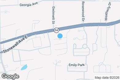 Map image of the property - 160 Garden Ct