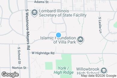 Map image of the property - 1134 E Addison Ave