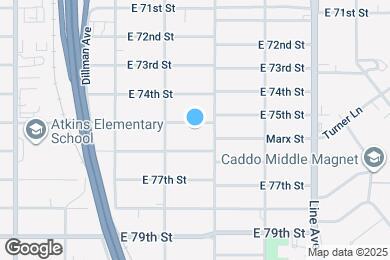 Map image of the property - 353 E 75th St